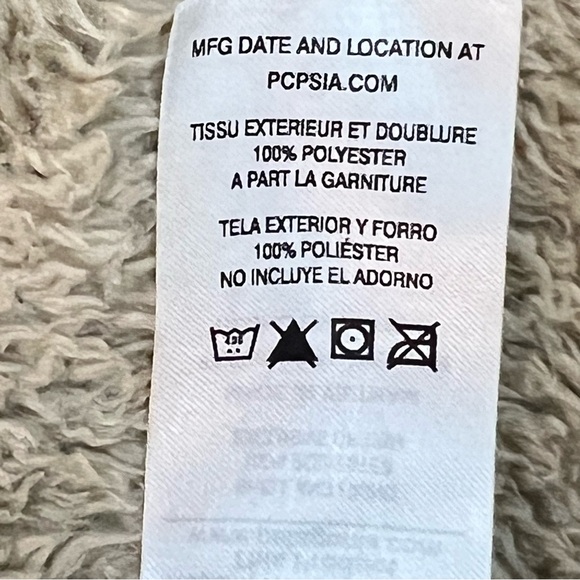 Patagonia Pullover Women's Medium Beige 1/4 Zip Los Gatos Fleece Jacket 25235 - Picture 11 of 11